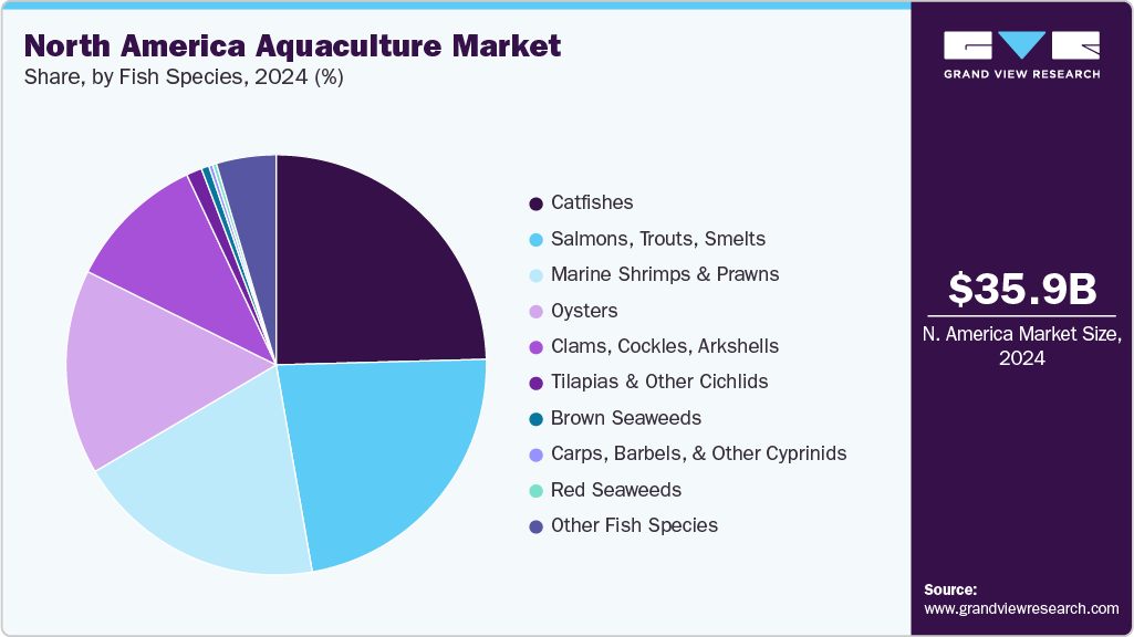 North America Aquaculture Market Share