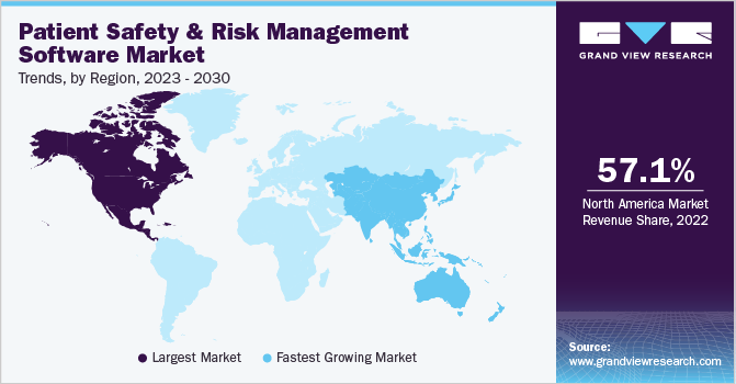 Patient Safety And Risk Management Software Market Trends by Region, 2023 - 2030