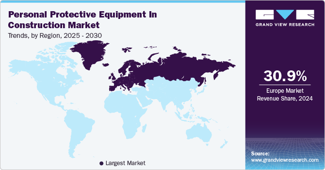 Personal Protective Equipment in Construction Market Trends, by Region, 2025 - 2030