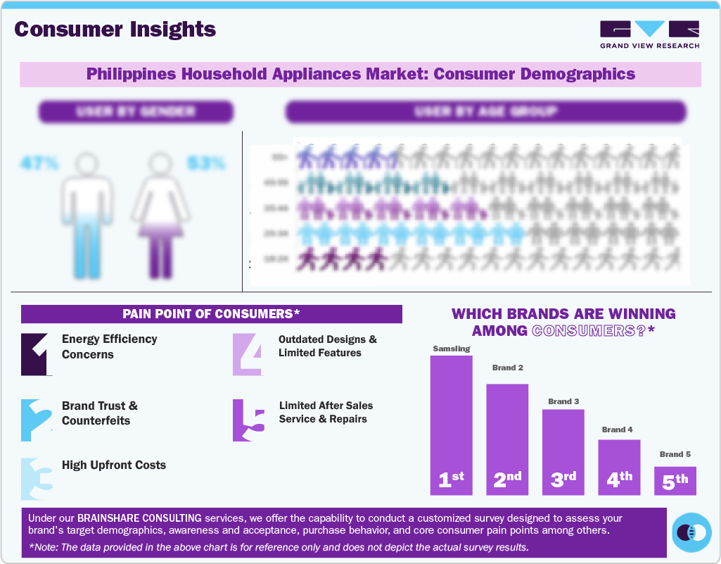 Philippines Household Appliances Market:Consumer Demographic Insights