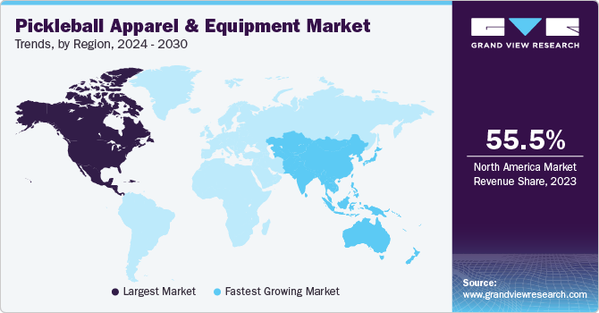 Pickleball Apparel & Equipment Market Trends, by Region, 2024 - 2030 Pickleball Apparel & Equipment Market Trends, by Region, 2024 - 2030