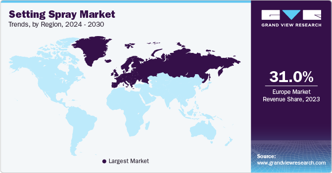 Setting Spray Market Trends, by Region, 2024 - 2030