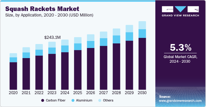 Squash Rackets Market Size, by Application, 2020 - 2030 (USD Million)
