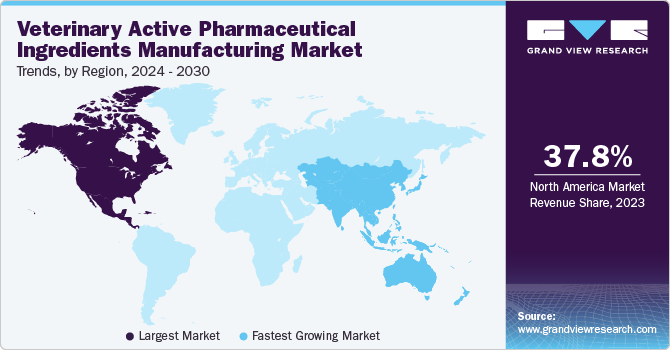 Veterinary Active Pharmaceutical Ingredients Manufacturing Market Trends, by Region, 2024 - 2030