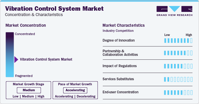 Vibration Control System Market Concentration & Characteristics