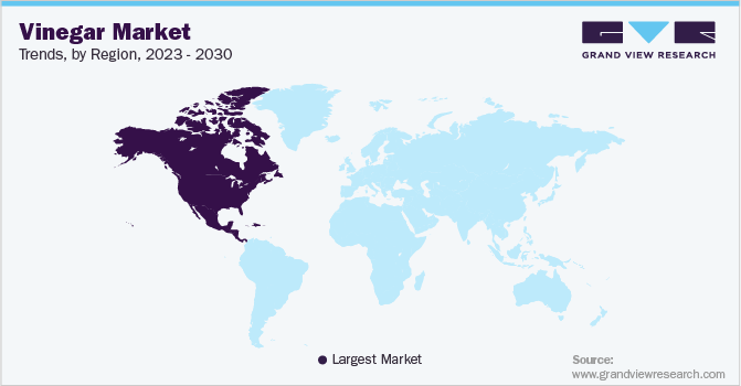 Vinegar Market Trends, by Region, 2023 - 2030